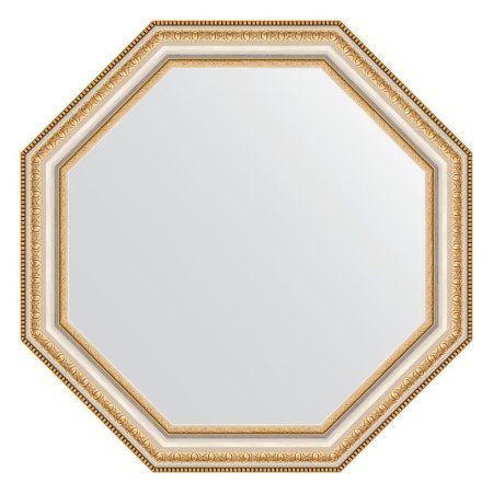 Зеркало Evoform Octagon BY 3979 56x56 золотые бусы на серебре