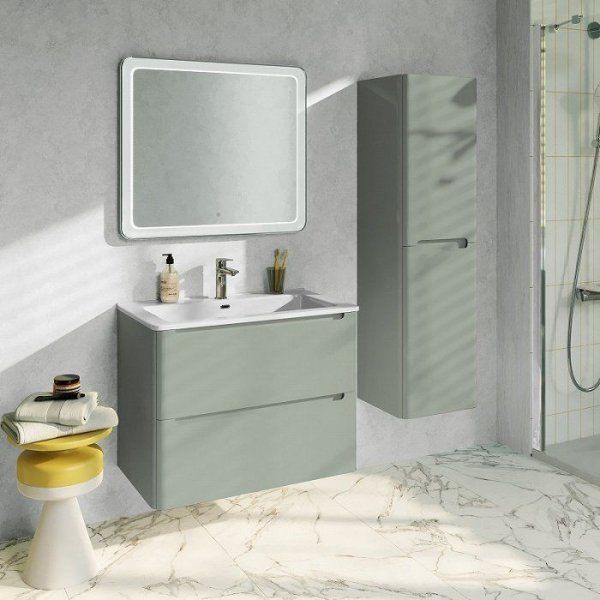 Шкаф-пенал IDDIS Edifice 40 подвесной фисташково-серый (EDYMI4CY0GCD0iDL97GF)