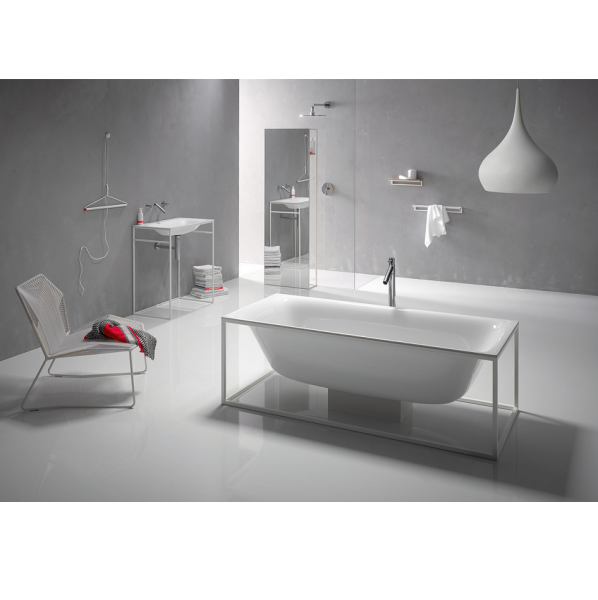 Ванна стальная Bette Lux Shape 3452-000+PLUS на каркасе 180x80 см