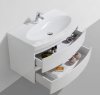 Тумба с раковиной BelBagno Prospero 90 bianco lucido