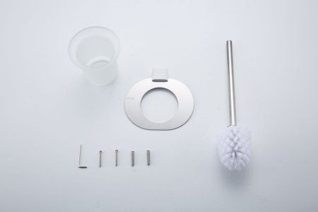 Ершик подвесной Gappo G3ZP09DS10ZG-8AJ, хром/белый