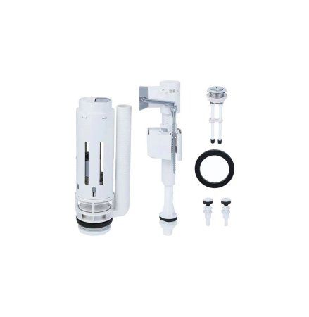 Унитаз напольный безободковый с бачком AQUATEK АМАДЕО AQ2914-00, 635*385*820 мм,  с микролифтом