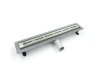 Дренажный канал Timo 60см с решеткой SINGLE GAP из нержавеющей стали Smart (SM-GG60-LS40(DRY))