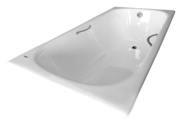 Чугунная ванна Timo Standart 3V 170x75 с ручками