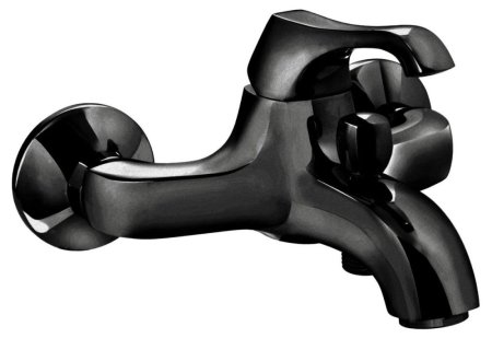 Смеситель Emmevi Ares 76001NEO для ванны, черный матовый