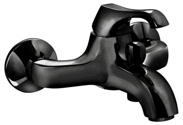 Смеситель Emmevi Ares 76001NEO для ванны, черный матовый