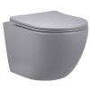 Унитаз Vincea Globo VT1-14SMG (подвесной) серый матовый