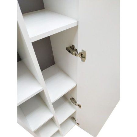 Шкаф-колонна COMFORTY "Милан-40" белый глянец
