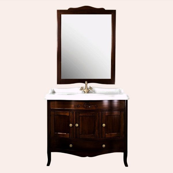 Мебель для ванной Tiffany World Veronica 105/C мокко