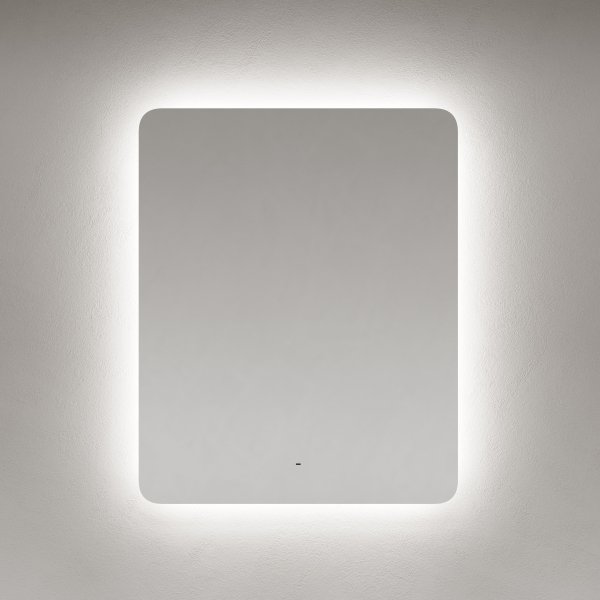 Зеркало для ванной комнаты SANCOS Ray 800х1000 c подсветкой,  RA800