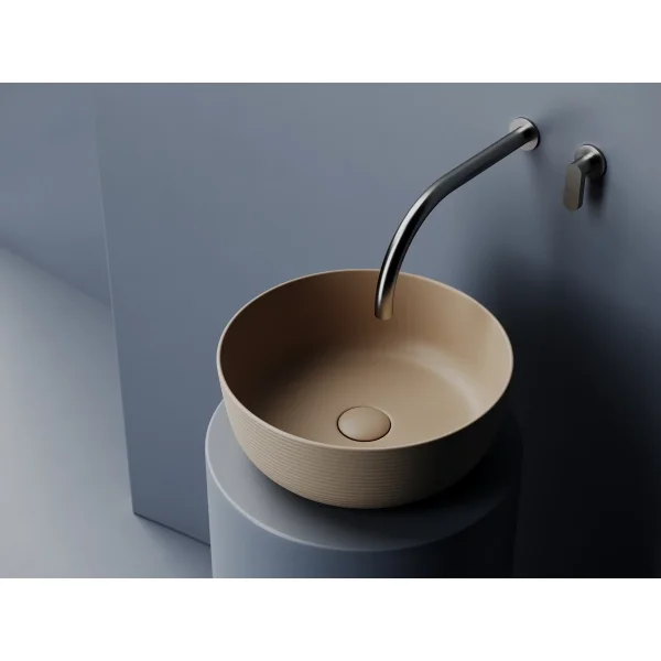 Раковина-чаша Ceramica Nova Element CN6073MC 35,6x35,6 см, накладная, капучино матовый