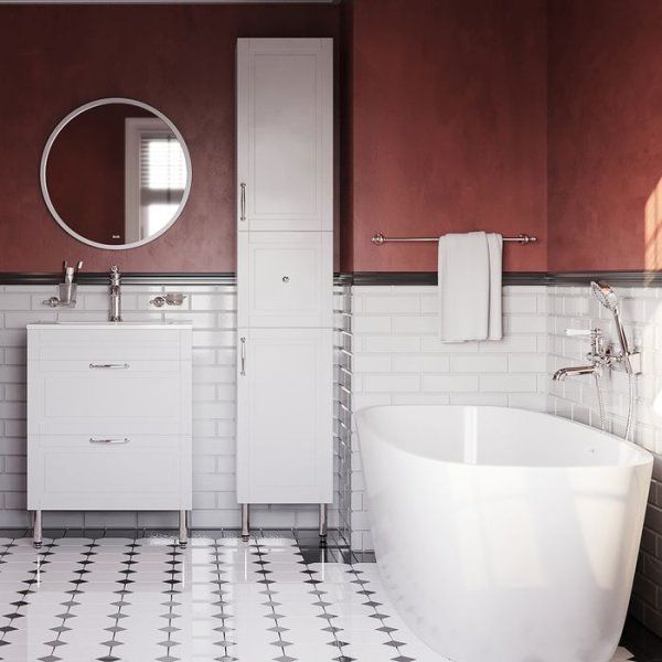 Пенал напольный IDDIS Oxford 36 см (OXSOF3LN6WAZ0iNH97ON)