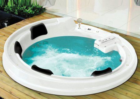 Акриловая ванна Gemy G9090 K с гидромассажем