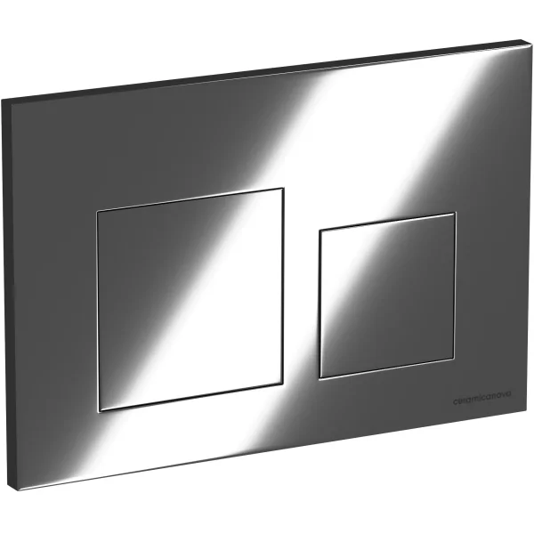 Кнопка смыва Ceramica Nova Balance Square CN12-002CH для инсталляции, хром