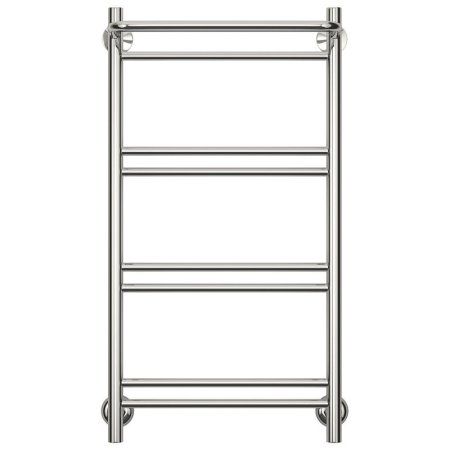 Полотенцесушитель водяной Стилье Версия-Н1 80х50 с полкой, хром
