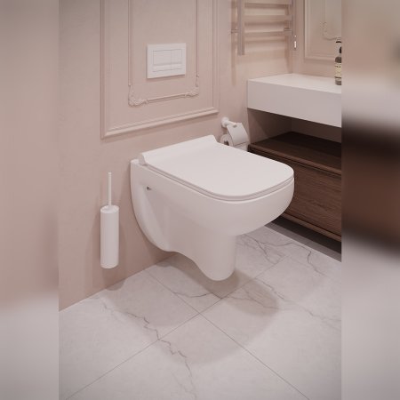 Унитаз подвесной Terminus Ното 04W50х35W, белый