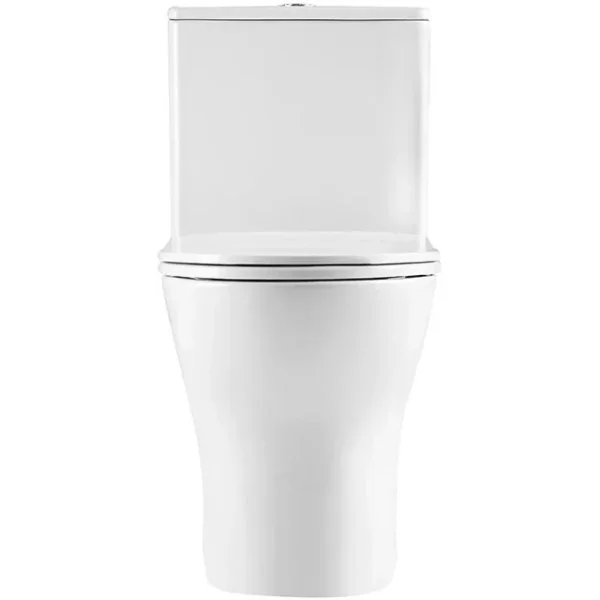 Унитаз-компакт BelBagno Lounge BB8618CPR-MN/SC безободковый, с сиденьем микролифт, белый