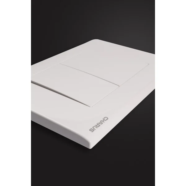 Кнопка смыва Charus Minimalista FP.310.11.01 для инсталляции, белый глянец