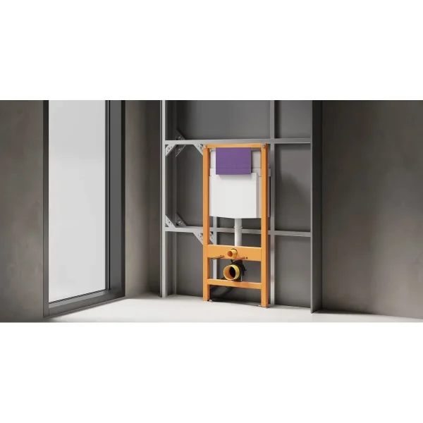 Кнопка смыва Salini S-Stone Puro 30P2MST2S2M0000F4005 для инсталляции, сине-сиреневый матовый