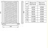 Зеркало Aquanet Форли 00196660 900х850 LED