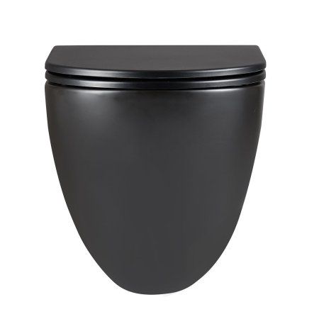 Унитаз Lemark GLAZER подвесной, черный матовый (9612004)