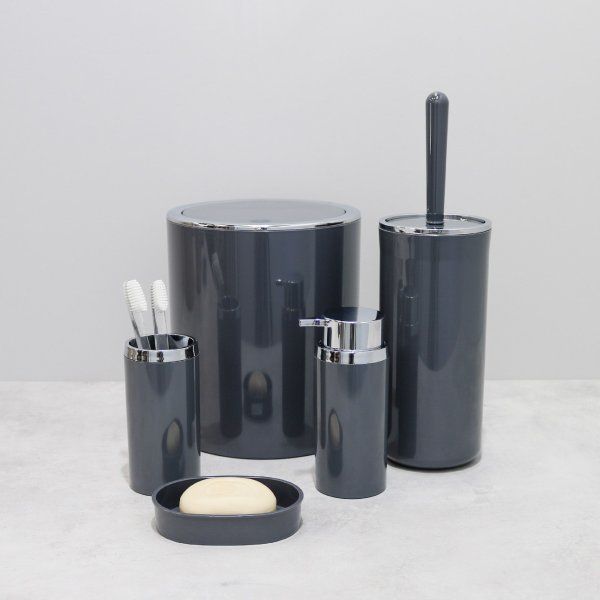 Ведро 5 л FIXSEN ROUND GRAY (FX-453-6)