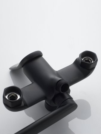 Смеситель для ванны Shevanik S4722H, Черный