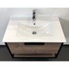 Тумба-умывальник COMFORTY Comforty Бонн-75 дуб темный с раковиной Comforty 75E