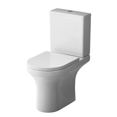 Унитаз-компакт без ободка с сиденьем микролифт AM.PM X-joy C85A8601SC