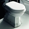 Унитаз приставной Kerasan Retro 101001 вертикальный выпуск, фурнитура бронза