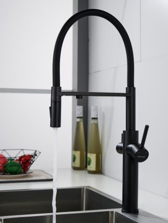 Смеситель для кухни Shevanik S478H, Черный