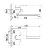 Смеситель Ledeme L2259 хром
