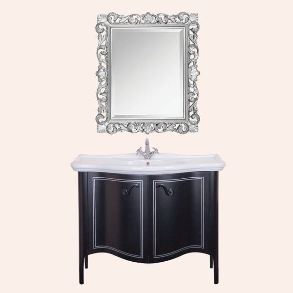 Мебель для ванной Tiffany World Bristol 71107 110 черная глянцевая