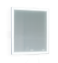 Зеркало RAVAL 80 с подсветкой и часами Glass (Gla.02.77/W)