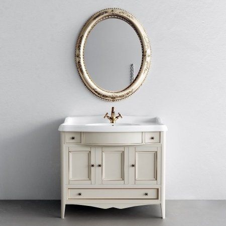 Мебель для ванной Tiffany World Veronica Nuovo VER6105-V+AR874bi*1 комплект 105  бежевый