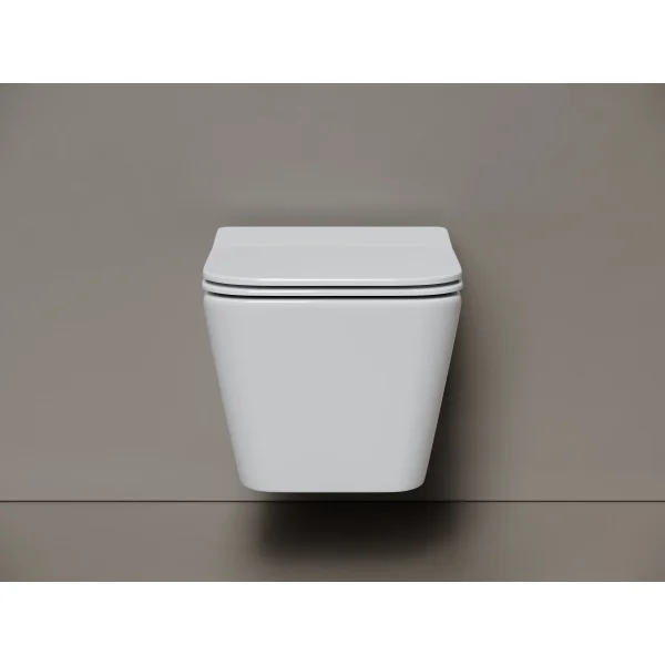 Унитаз подвесной Ceramicanova Miro CN11003T безободковый, торнадо, с сиденьем микролифт, белый