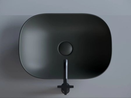 Раковина Ceramica Nova Element CN6009MDH 45.5x32.5x13.5 антрацит матовый темный