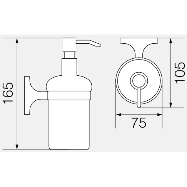 Дозатор Veragio Oscar Bronzo OSC-5270.BR