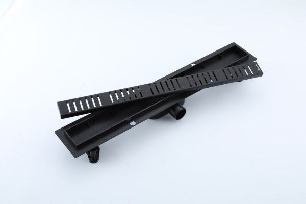 Душевой трап Gappo G88007-56 70х800 черный