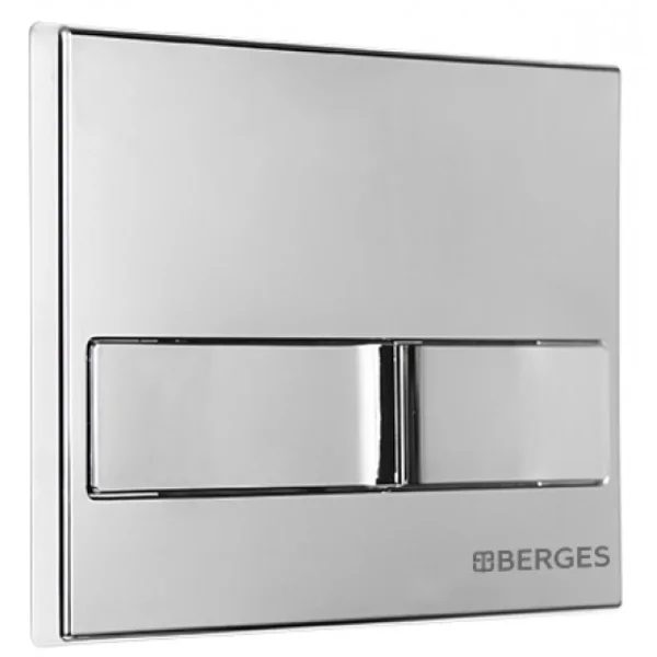 Кнопка смыва Berges Novum L3 040013 для инсталляции, хром