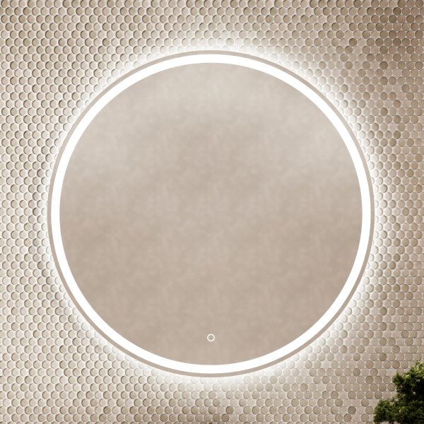 Зеркало для ванной комнаты SANCOS Bella D800 c подсветкой,  BE800