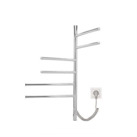 Полотенцесушитель электрический Vincea VTD-1S2CE 43х80 хром