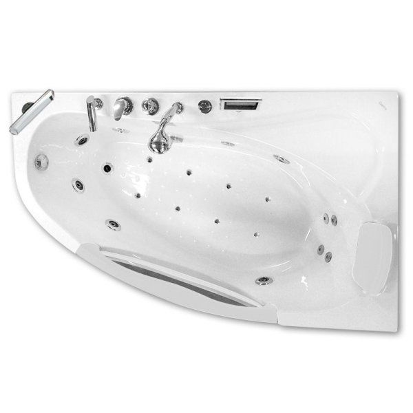 Акриловая ванна Gemy G9046 O R с гидромассажем