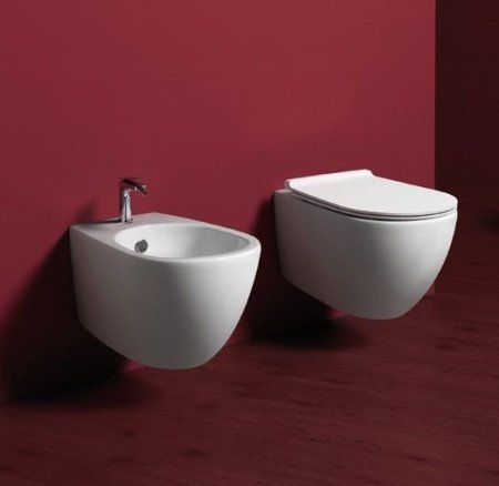 Унитаз подвесно1 Simas Vignoni Rimless VI18bi белый