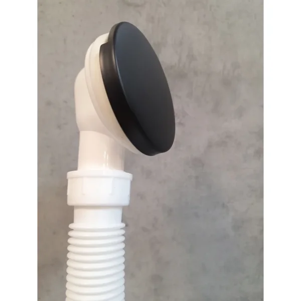 Слив-перелив для ванны AltroBagno Beni aggiuntivi AltroBagnoBD070302MB автомат, черный матовый