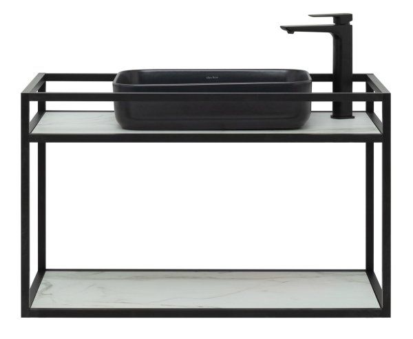 Консоль под раковину Allen Brau Liberty 90 1.33003.BB черный браш