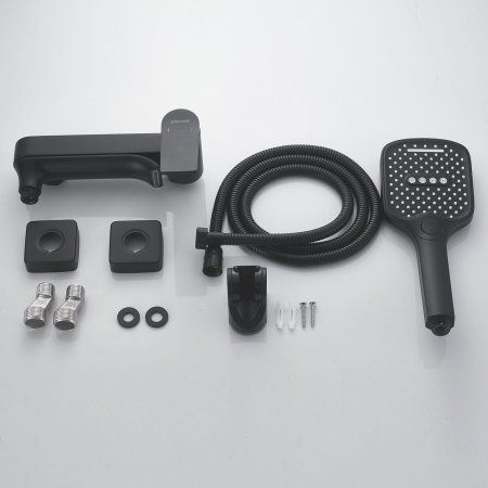 Смеситель для ванны Shevanik S41 S4OA10RC2HQM черный