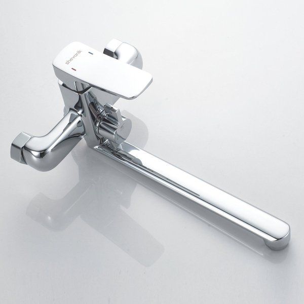 Смеситель для ванны однорычажный  Shevanik S9902, Хром