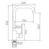 Смеситель Ledeme L4067 хром