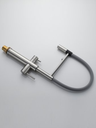 Смеситель для кухни Shevanik S478L, Сатин